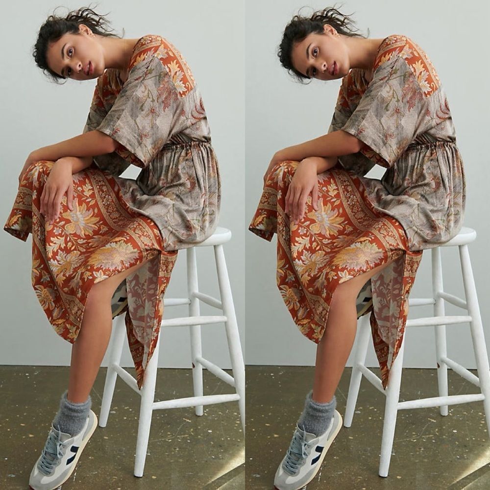 Anthropologie Orsina Midi Dress